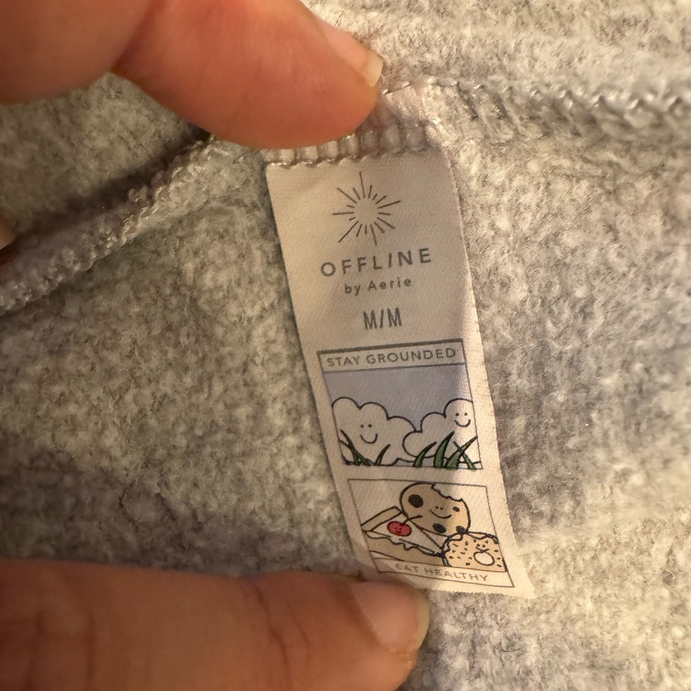 OFFLINE By Aerie OTT Fleece Super Flare Pant Sz M - Picture 12 of 12